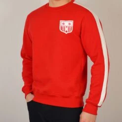 Southampton Embroidered Badge Sweatshirt - Premium Cotton Pullover
