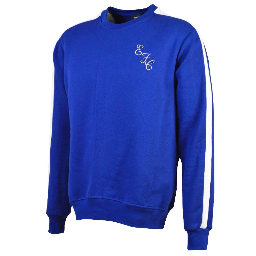 Everton Regular Fit Sweatshirt with Embroidered Badge 2 Everton Regular Fit Sweatshirt with Embroidered Badge - Image 2
