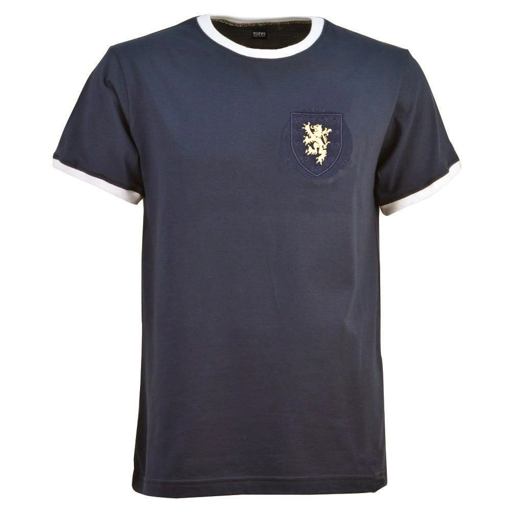 Scotland Football Club 150th Anniversary Navy T-Shirt 1 Scotland Football Club 150th Anniversary Navy T-Shirt