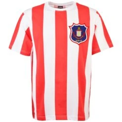 Sunderland Retro T-Shirt with Embroidered Badge
