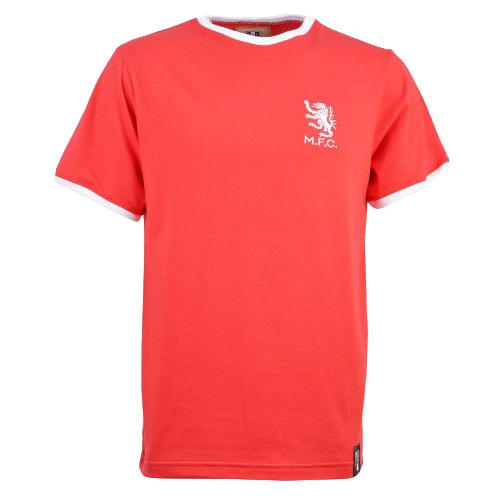 Middlesbrough FC Kids Red & White Organic Cotton T-Shirt 1 Middlesbrough FC Kids Red & White Organic Cotton T-Shirt
