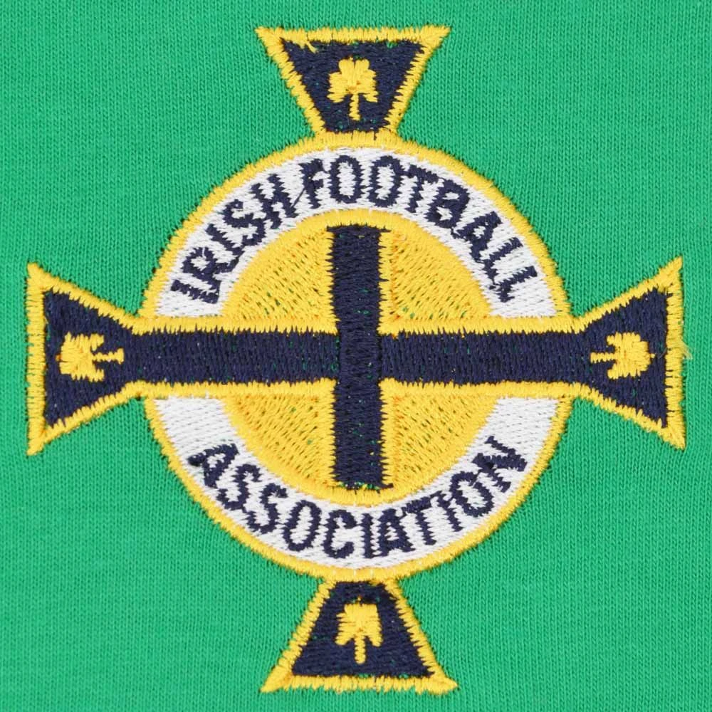 Northern Ireland 12th Man Green & White Ringer T-Shirt 2 Northern Ireland 12th Man Green & White Ringer T-Shirt - Image 2