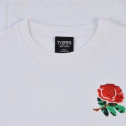 England Rugby White Organic Cotton T-Shirt -Blakely Clothing Store t0087 2