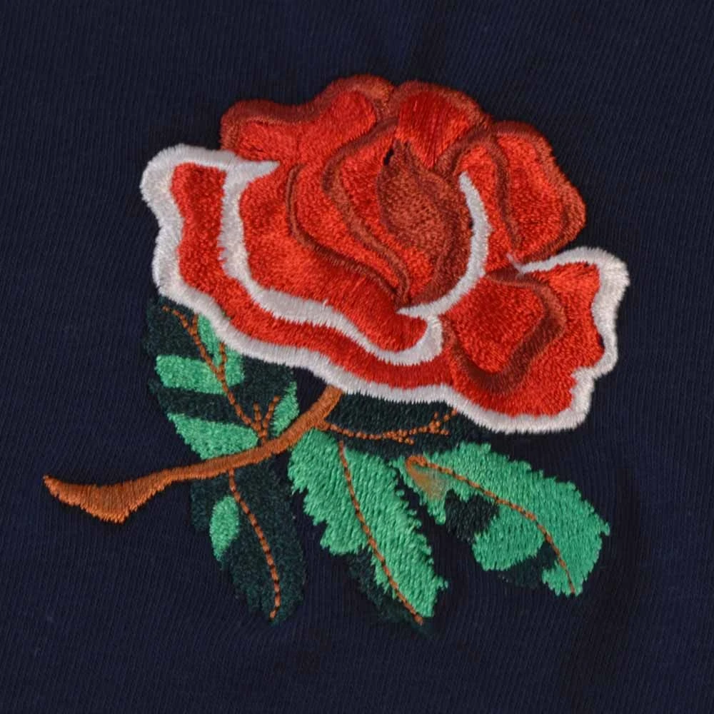 England Rugby Navy T-Shirt - 100% Organic Cotton 2 England Rugby Navy T-Shirt - 100% Organic Cotton - Image 2