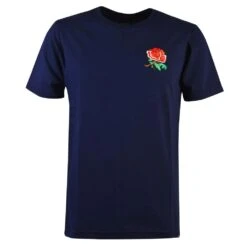 England Rugby Navy T-Shirt - 100% Organic Cotton