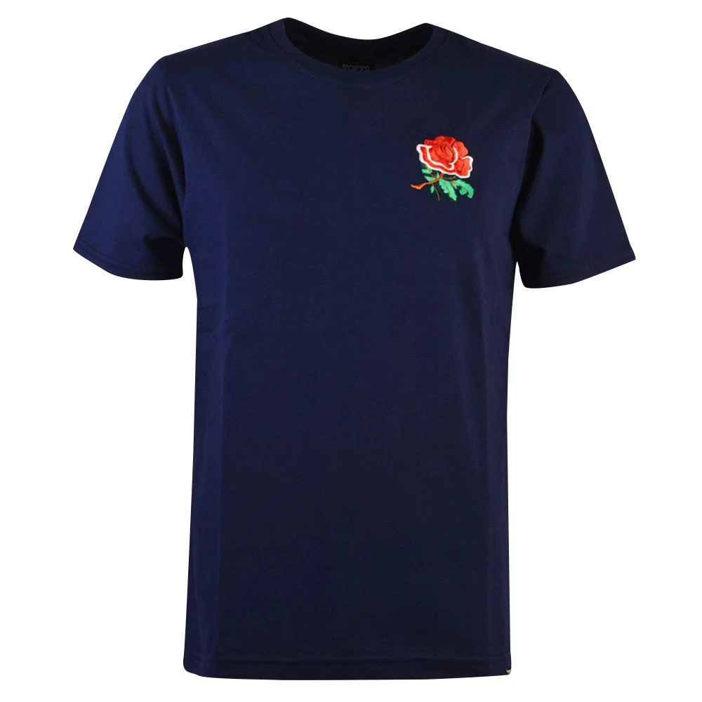 England Rugby Navy T-Shirt - 100% Organic Cotton 1 England Rugby Navy T-Shirt - 100% Organic Cotton
