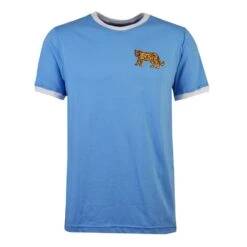 Argentina Rugby T-Shirt in Sky Blue & White - 100% Organic Cotton