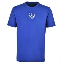 Portsmouth Retro T-Shirt - Royal Blue Football Heritage