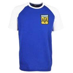 Argentina Retro Away Raglan T-Shirt - 100% Organic Cotton