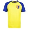 Kids Colombia Football Raglan T-Shirt in Yellow & Royal Blue 6 Kids Colombia Football Raglan T-Shirt in Yellow & Royal Blue -Blakely Clothing Store t0126 1
