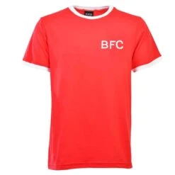 Barnsley FC Kids Official T-Shirt - Red & White Embroidered Football Tee