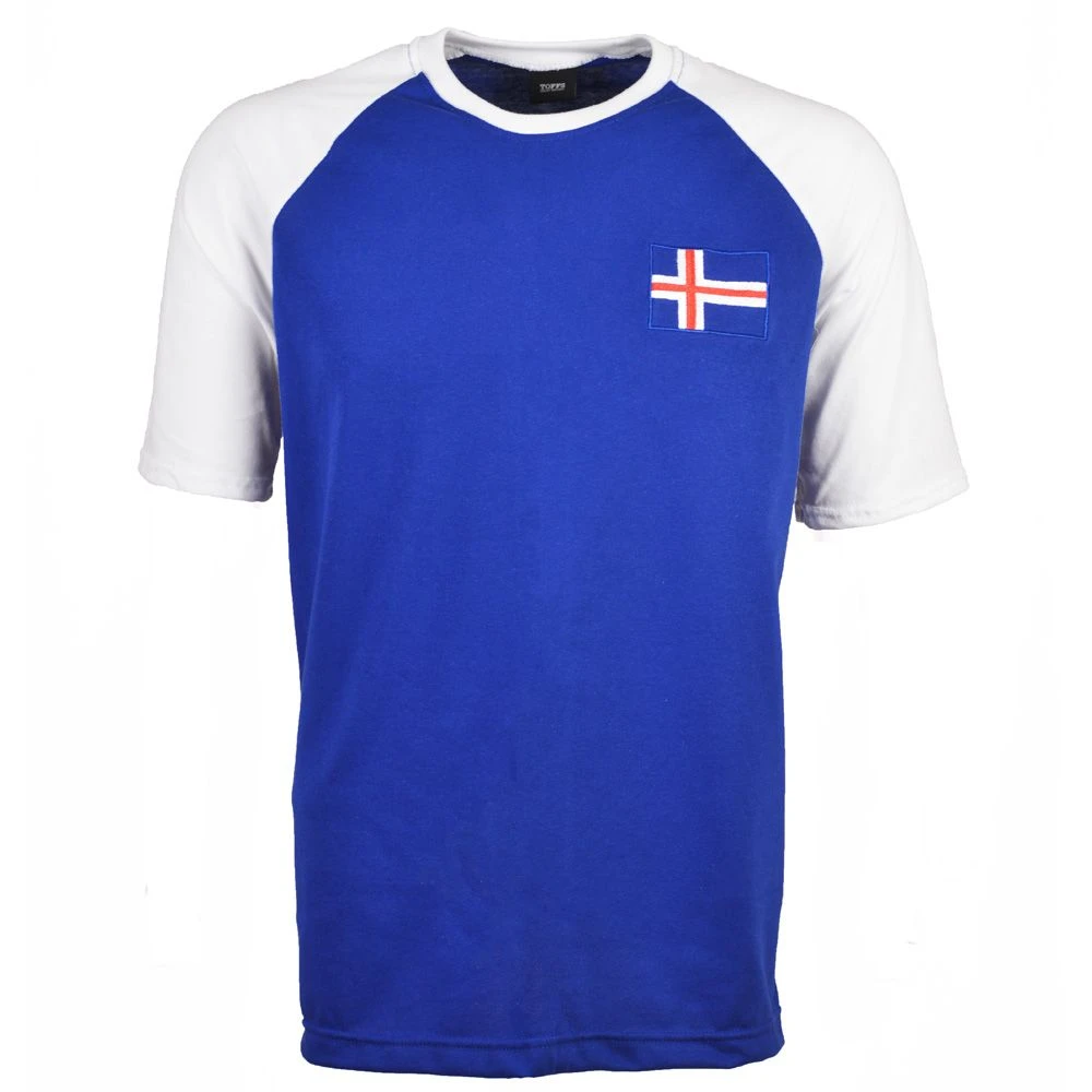 Kids Iceland Football Raglan T-Shirt - Premium Organic Cotton 1 Kids Iceland Football Raglan T-Shirt - Premium Organic Cotton