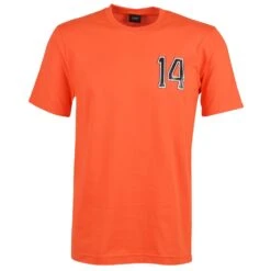 Holland No 14 T-Shirt - Johan Cruyff Inspired Organic Cotton Tee
