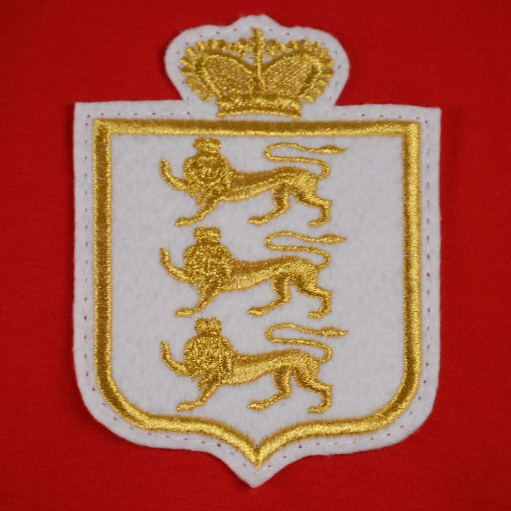 England Gold 1930's Heritage T-Shirt - Red 2 England Gold 1930's Heritage T-Shirt - Red - Image 2