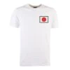 Japan Embroidered Crest T-Shirt - 100% Organic Cotton White