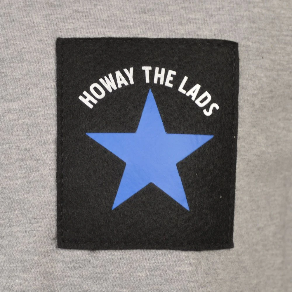 Newcastle Howay The Lads Grey Organic Cotton T-Shirt 2 Newcastle Howay The Lads Grey Organic Cotton T-Shirt - Image 2