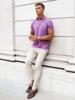 Andorra Polo Shirt - Purple 10 Andorra Polo Shirt - Purple -Blakely Clothing Store tedlondon16D