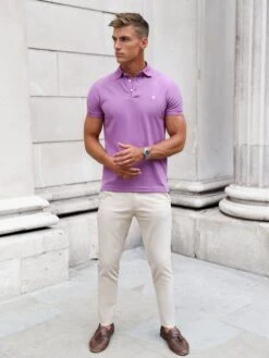 Andorra Polo Shirt - Purple 8 Andorra Polo Shirt - Purple -Blakely Clothing Store tedlondon17D
