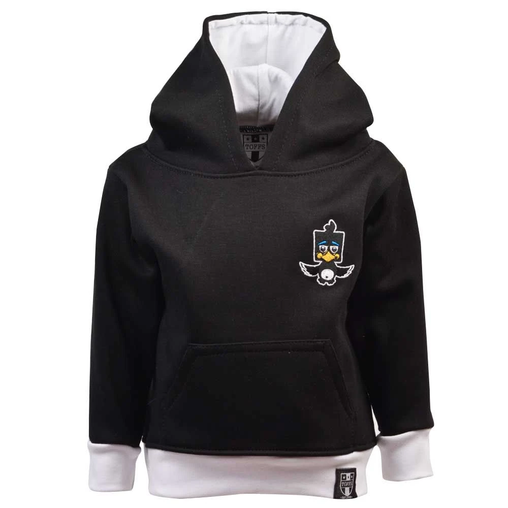 Kids Newcastle Football Hoodie - Black & White Youth Pullover 1 Kids Newcastle Football Hoodie - Black & White Youth Pullover