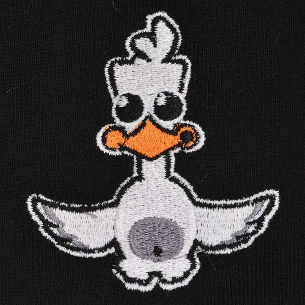 Kids Swansea City Football Hoodie - Premium Black & White Pullover 2 Kids Swansea City Football Hoodie - Premium Black & White Pullover - Image 2