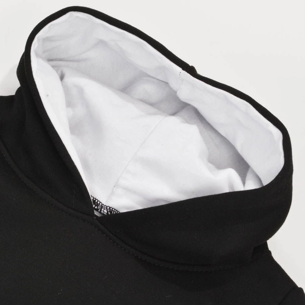 Kids Swansea City Football Hoodie - Premium Black & White Pullover 3 Kids Swansea City Football Hoodie - Premium Black & White Pullover - Image 3