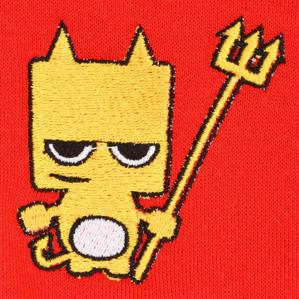 Kids Manchester Reds Football Hoodie - Red & White Premium Sportswear 2 Kids Manchester Reds Football Hoodie - Red & White Premium Sportswear - Image 2