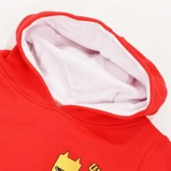 Kids Manchester Reds Football Hoodie - Red & White Premium Sportswear 6 Kids Manchester Reds Football Hoodie - Red & White Premium Sportswear -Blakely Clothing Store th0005 2