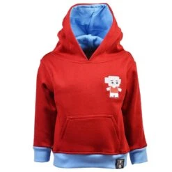 Kids Hammers Football Hoodie - Maroon & Sky Blue