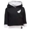 Kids New Zealand Rugby Hoodie - Premium Cotton Sweatshirt in Black & White -Blakely Clothing Store th0021