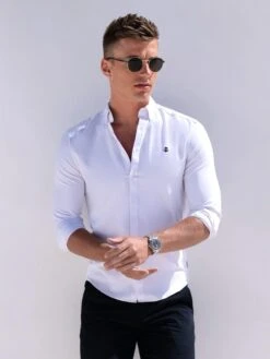 Torino Long Sleeve Shirt - White