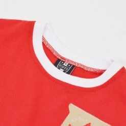 Kids Canada Ringer Rugby Tee - Premium Organic Cotton Shirt -Blakely Clothing Store tt0008 2