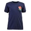 Kids England Navy Rugby T-Shirt - 100% Organic Cotton -Blakely Clothing Store tt0010