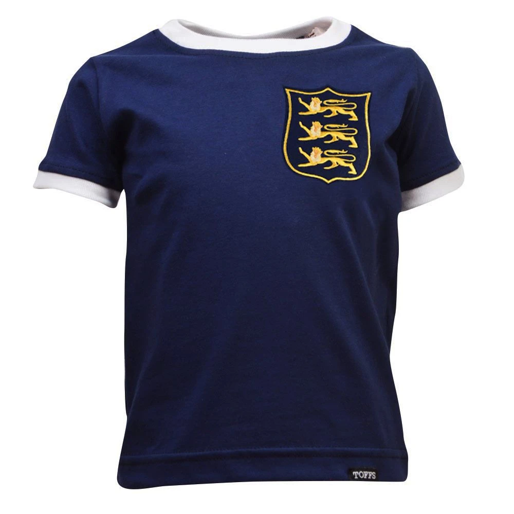 British & Irish Lions Kids 1930's Heritage Ringer Tee - Navy/White 1 British & Irish Lions Kids 1930's Heritage Ringer Tee - Navy/White