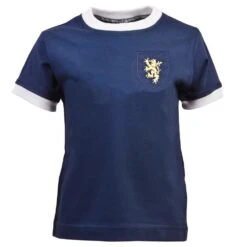Scotland Kids 150th Anniversary Navy & White T-Shirt