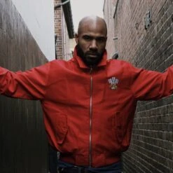 Wales Rugby 1976 Heritage Red Harrington Jacket -Blakely Clothing Store wales prod 14