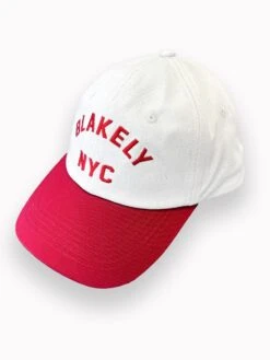 NYC Cap - Red 3 NYC Cap - Red -Blakely Clothing Store wihshadow