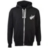 New Zealand 1924 Vintage Rugby Zipped Hoodie - Black Heritage Edition -Blakely Clothing Store zh0002