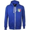 Italy 1975 Vintage Rugby Zipped Hoodie - Royal Blue -Blakely Clothing Store zh0008