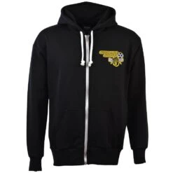 Chicago Sting Black Zipped Hoodie - Retro 1978-81 Edition