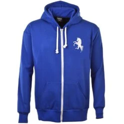 Gillingham FC Royal Blue Zipped Hoodie - Official Embroidered Crest