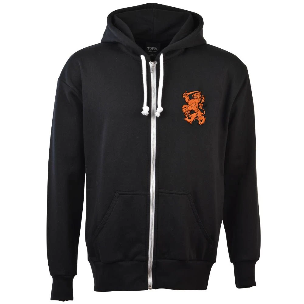 Holland Black Zipped Hoodie - Premium British Made Casualwear 1 Holland Black Zipped Hoodie - Premium British Made Casualwear